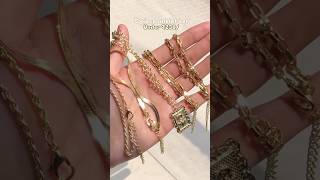 Amazing set of anklet under budgetmeeshoreviewsjewellerycollectionanklets unboxingvideoreviews [upl. by Herries]