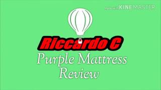 Purple Mattress Review 90 Days In [upl. by Urbana331]