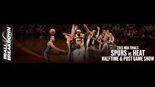 NBA Finals Game 2 Halftime and Postgame Show Spurs at Heat [upl. by Anavoig51]