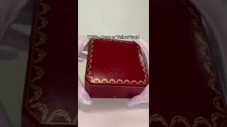 Unboxing a 10000 Cartier Love Bracelet cartier lovebracelet unboxing [upl. by Nodnorb461]