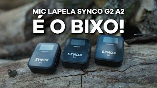 MIC LAPELA SEM FIO SYNCO G2 A2 É O BIXO REVIEW [upl. by Jeremiah]