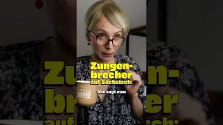 Zungenbrecher auf Sächsisch 🤣 comedy dialekt sachsen [upl. by Ellenrahc]