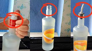 How To Remove The Bottles Stopper  Nozzle  For Using Pourer  Refill drinks  Best And Easy Way [upl. by Sandro419]