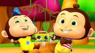 Monkey Dance Song Fun Nursery Rhymes And Baby Songs [upl. by Tuddor]