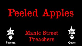 Manic Street Preachers  Peeled Apples  Karaoke [upl. by Eceirehs]