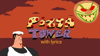 pizza mayhem with lyrics pizza tower ost [upl. by Enialb]