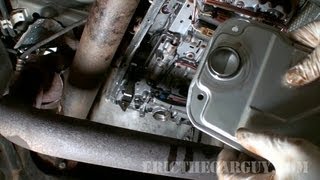 2004 Toyota 4Runner Transmission Fluid and Filter Change Part 1 EricTheCarGuy [upl. by Akcinat]