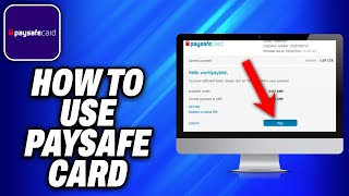 How To Use Paysafe Card 2024  Easy Fix [upl. by Fonzie159]