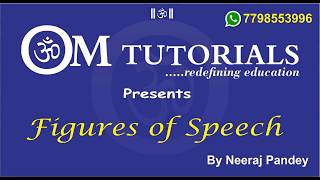 Figures of Speech for SSC AND HSC BOARD Exams OM Tutorials [upl. by Aires]