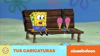 Bob Esponja  Helado Gratis  Nickelodeon en Español [upl. by Nagoh264]