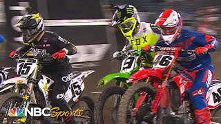 Supercross Round 1 at Anaheim  EXTENDED HIGHLIGHTS  1420  NBC Sports [upl. by Miguel490]