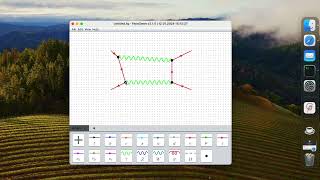 The first diagrams with FeynGame [upl. by Reggi]