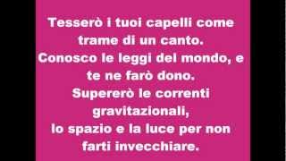 TESTO Franco Battiato  La Cura [upl. by Cordey734]