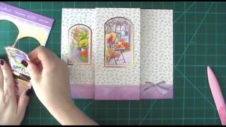 Hunkydory TriFold Card [upl. by Cecil]