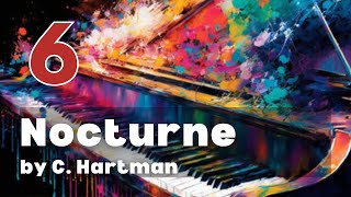 Nocturne by C Hartmann ABRSM Grade 6 Piano 2025 amp 2026  B11 [upl. by Ejrog]