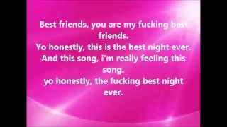 The Janoskians  Best Friends Lyric Video [upl. by Ecinaej]