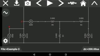 Android Circuit Simulator Circuit Solver [upl. by Llerruj]