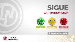 Sorteo Melate Revancha y Revanchita 3950 Chispazo Clásico 10780 y Tris Clásico 32957 [upl. by Armat]