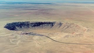 How Arizonas meteor crater was created [upl. by Ardnua783]