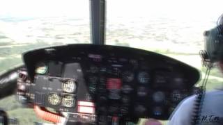 Huey Bell 205 Inflight Cockpit short Flight [upl. by Ahsitniuq640]