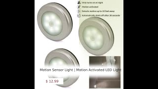 Motion Sensor Light  Motion Activated LED Light [upl. by Pyle826]