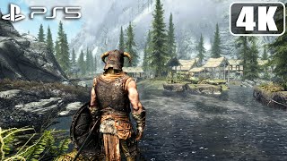 Skyrim PS5 Gameplay 4K 60FPS [upl. by Stuckey802]