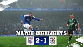 MATCH HIGHLIGHTS  TOWN 2 COVENTRY 1 [upl. by Ocsinarf]