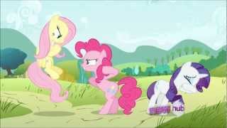 Fluttershy makes Pinkie Pie and Rarity Cry  My Little Pony [upl. by Notfilc774]