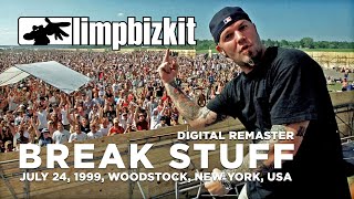 Limp Bizkit  Break Stuff Woodstock 99 Digital Remaster [upl. by Oralia]