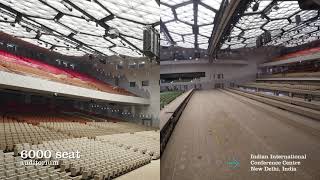 India International Convention amp Expo Centre IICC  Gala Venue transformation Dwarka New Delhi [upl. by Fredella]