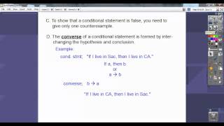 Analyze Conditional Statements  Section 22 [upl. by Airakaz]