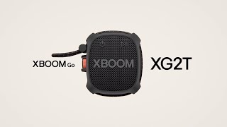 LG XBOOM Go XG2T  Sujétala y siente tu ritmo [upl. by Esaele]