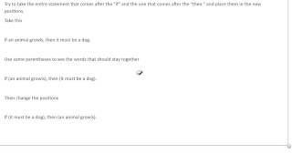 How to write the converse of a statement [upl. by Ultima]