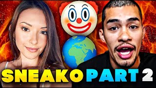 SNEAKO amp LAYAH CATCH UP ON ANDREW TATE  KANYE WEST  CRYPTO amp CLOWN WORLD [upl. by Htebirol]