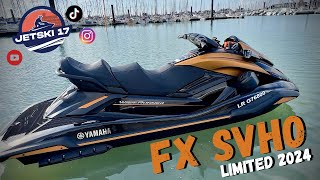 Essai  Yamaha FX SVHO LIMITED 2024 jetski yamahawaverunner [upl. by Kazimir]