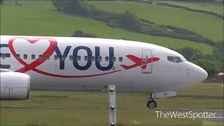 CHARTERS amp PRIVATES City of Derry Airport 28th May 2023 [upl. by Jae53]