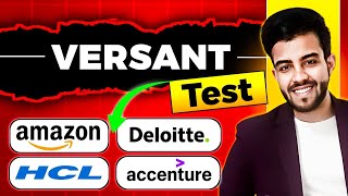 Versant Test for Amazon HCL Deloitte and Accenture  Written and Voice Versant Test  4 SKILLS [upl. by Alyn]