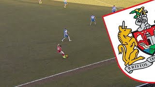 James Tavernier scores a freak goal from 45 yards for Bristol City [upl. by Namya]