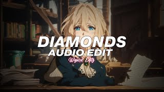 diamonds  rihanna 「edit audio」 [upl. by Neelra]