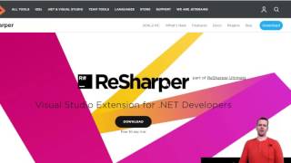 Install Resharper  Helper tool for VS [upl. by Aihsenak]