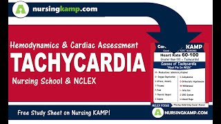 What areTachycardia causes cardiac school Nursing Student NCLEX 2020 nursing kamp [upl. by Gavan]