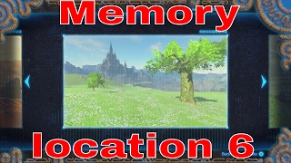 Zelda Breath of the wild Memory location 6 [upl. by Aileda]