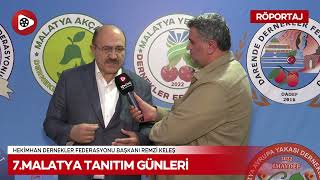 Hekimhan Dernekler Federasyonu Başkanı Remzi Keleş [upl. by Ateval]