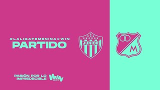 JUNIOR VS MILLONARIOS  LIGA FEMENINA BETPLAY DIMAYOR 2024 [upl. by Azilem]