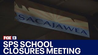 Seattle Public Schools holds meeting on school closures  FOX 13 Seattle [upl. by Gautea]