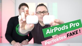 Die neuen Apple AirPods Pro im Vergleich  Original vs Fake  👀Augen auf beim Internetkauf ⚠️ [upl. by Abdu]