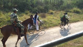 crossing International border BTW India Pakistan wagha BorderReturn from India to wagha border 01 [upl. by Xyno]