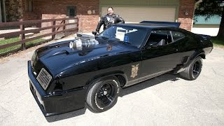 Mad Max Fan Recreates Original Interceptor Car [upl. by Ahseki]