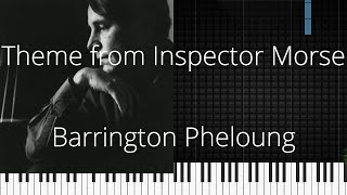 🎹 Theme from Inspector Morse Barrington Pheloung Synthesia Piano Tutorial [upl. by Mike632]