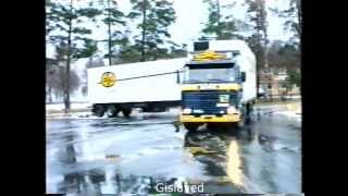 ASG trucks in November 1992 Helsingborg Oskarshamn [upl. by Puttergill]